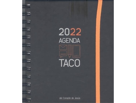 Livro Agenda Taco -2022 Naranja de Aa.Vv (Espanhol)