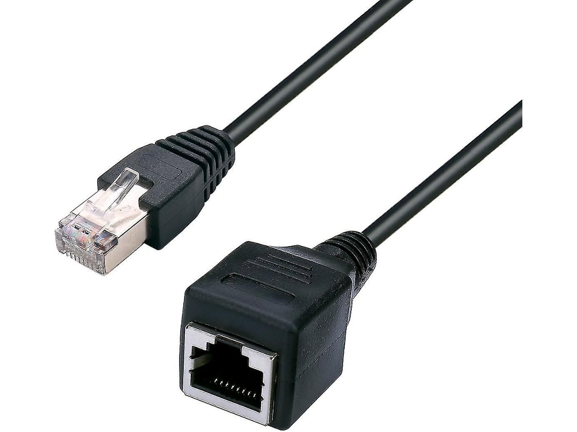 Cabo De Extensão De Rede Rj45, 30 Cm, Pacote Com 2 Unidades