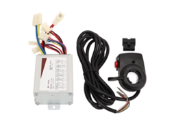 Kit de Conversão para Bicicleta Elétrica 36V 500W com Controlador de Velocidade e Controle de Polegar