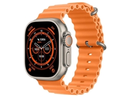 (laranja) Smartwatch Bluetooth Com Tela Tft De 2,09 Polegadas E Atendimento Por Gestos.