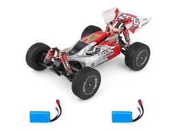 1wltoys 144001 1/14 2.4g 4wd Carro de Corridas Rc de Alta Velocidade, Modelos de Veículos, 60km/h, 7.4v 1500mah, Duas Ou Três Baterias MDUG