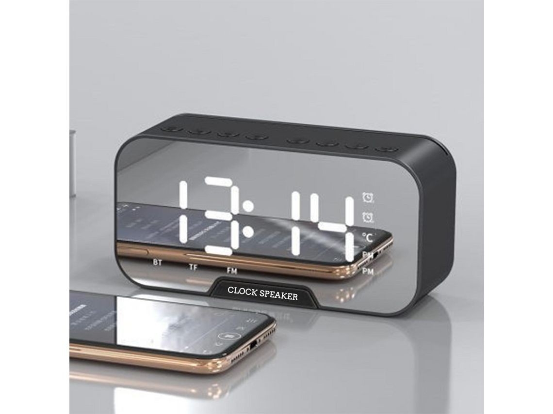 Caixa De Som Bluetooth Com Despertador - Notável