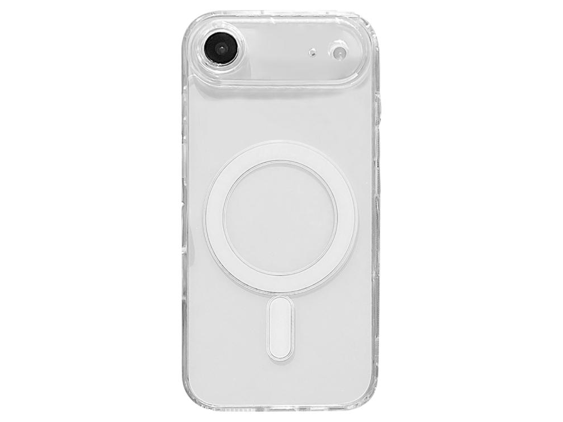 Capa Para Iphone 17 Air - Tpu Acrílico Transparente Com Orifício Magnético Magsafe