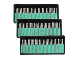 Brocas de diamante para ferramentas rotatórias Dremel, 90 peças de 3mm para vidro, metal, pedras e gemas | S/MARCA