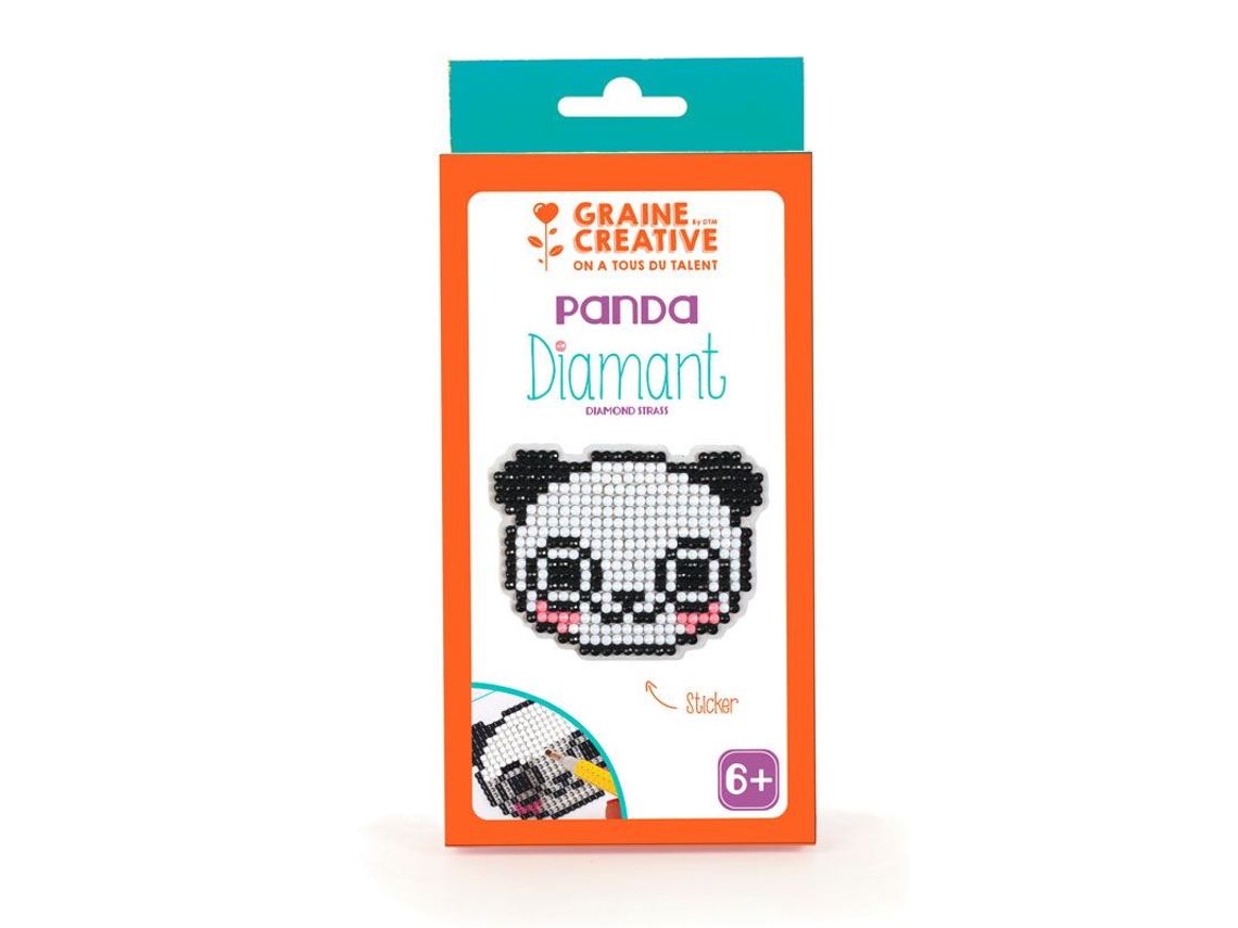Kit de Pintura de Diamantes Panda GRAINE CRÉATIVE
