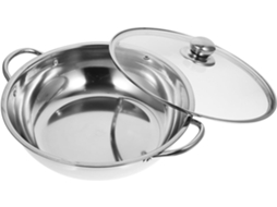 De Aço Inoxidável Para Fogão De Indução Com Tampa, Ideal Para Sopas E Fondues. Utensílio De Cozinha Durável Para Gokoco