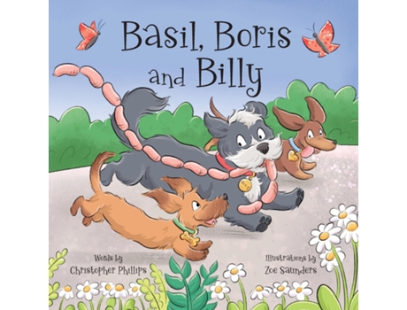 Livro Basil, Boris and Billy de Christopher Phillips (Inglês)