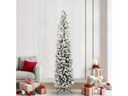 Vidaxl Árvore De Natal Artificial Verde 240 Cm Pvc E Aço E Plástico