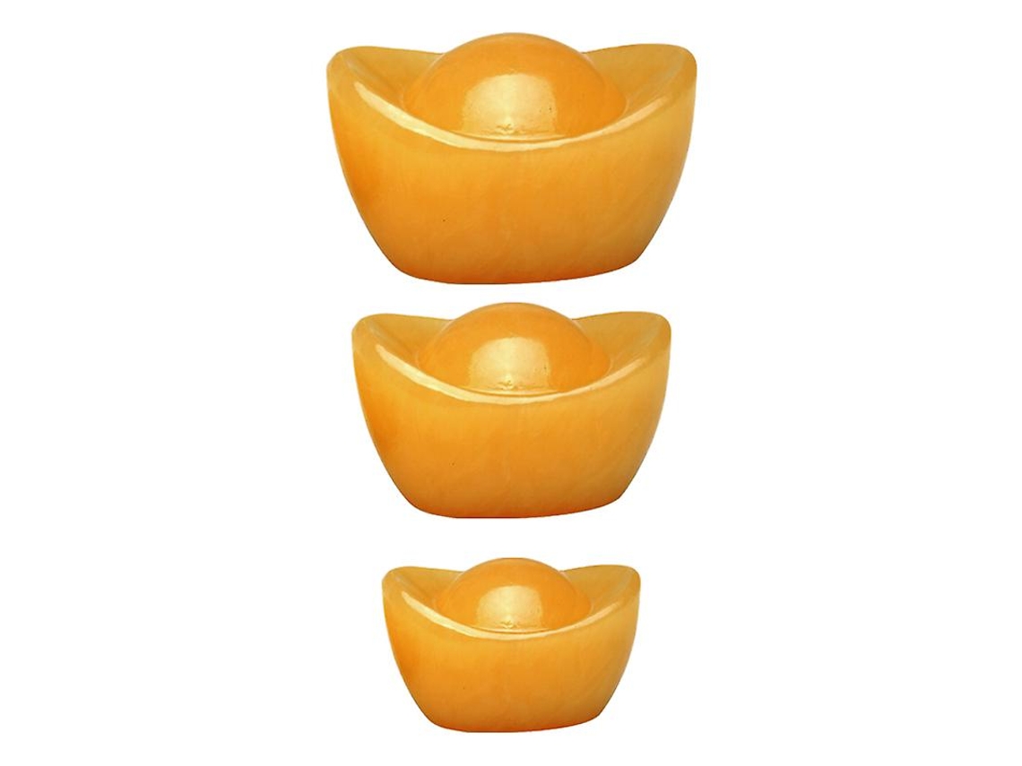 3 Peças de Lingote de Ouro ALLINLESS