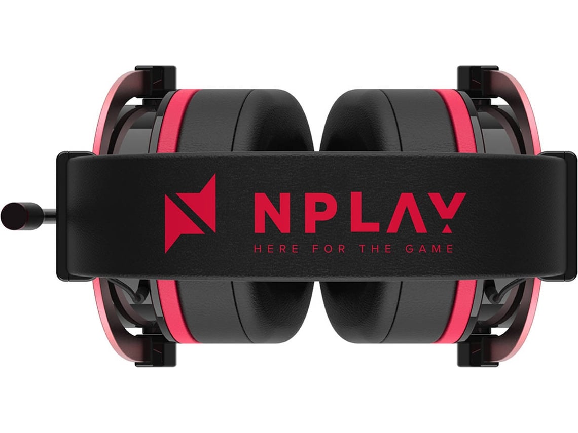 Auscultadores Gaming NPLAY Contact Wireless RGB (Over Ear