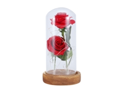Lâmpada Led Flor Rosa Luz Noturna Decorativa Presente
