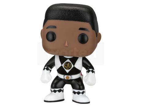 Figura Vinil FUNKO POP!  S7: Zack (Black Ranger)