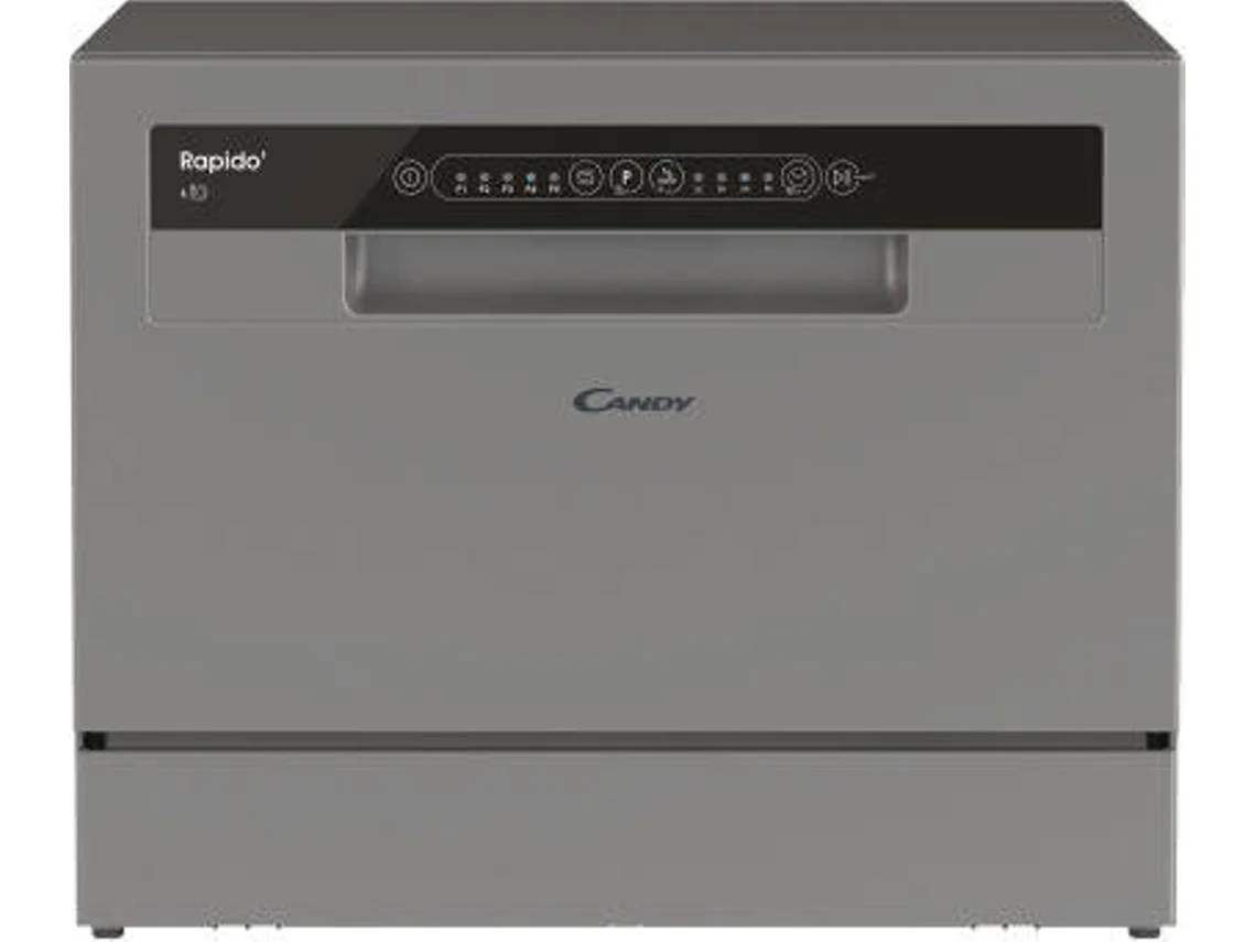 Máquina de Lavar Loiça CANDY CP 6E51LS (6 Conjuntos - 55 cm - Silver)