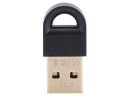 Aetheria adaptador Bluetooth 5.3 Usb Plug And Play Dongle Receptor para Pc Alcance 20 Metros