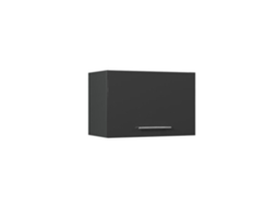 Elemento Superior De Cozinha Fame Line, 60cm Plano, Antracite Alto Brilho, Antracite, Vicco