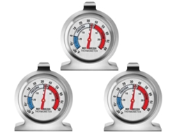 3 Termómetros Mostrador Grande para Geladeira/freezer ZYBLSSBB