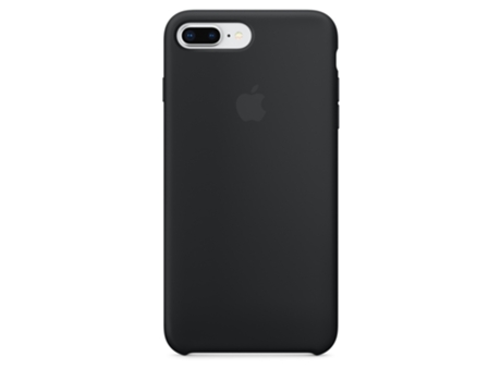 Capa  iPhone 7 Plus, 8 Plus Silicone Preto