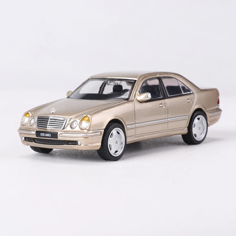 (dourado) Miniatura De Carro Mercedes-benz E55 Amg Em Liga Metálica Na Escala 1:64 E Carrinho De Brinquedo