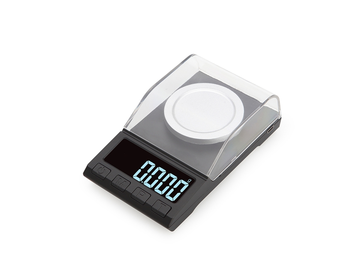 Balança digital portátil 100g 0.001g para joias ouro pó balança miligrama profissional DH 8068 S/MARCA