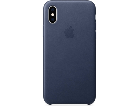 Capa  iPhone XS Leather Azul