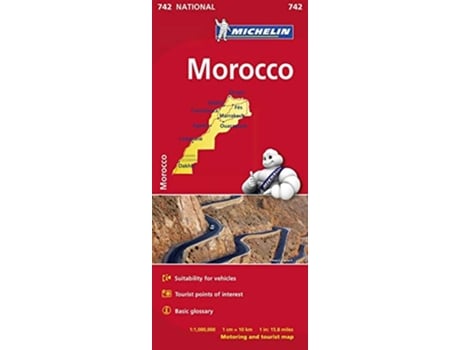 Livro Michelin Map Africa Morocco 742 MapsCountry Michelin de Michelin (Inglês)