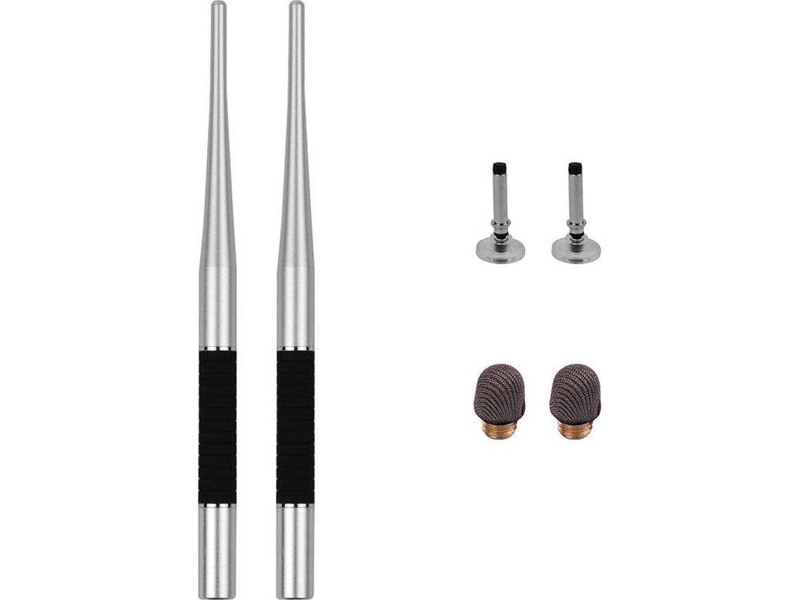 Conjunto de 2 Canetas ANSELF Universal 2 1 Capacitive Stylus (Cinzento - Metal)