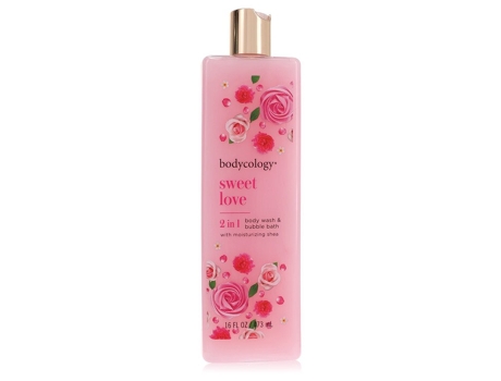 Perfume Feminino BODYCOLOGY Sweet Love BODYCOLOGY Body Wash & Bubble Bath 16 Oz For Women 473 Ml