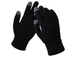 2026 luvas Táteis Unisex Tricotadas Antiderrapantes para Inverno Quentes Moda Casual Outdoor