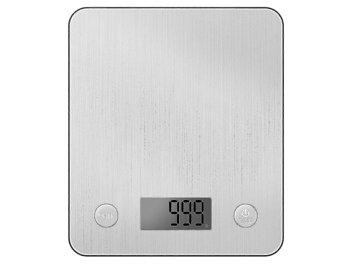 Balança Digital de Cozinha GOKOCO com tampo de aço inox e funções inteligentes