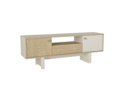 Móvel De Tv 150 Cm Sandstone Rota 3 Portas