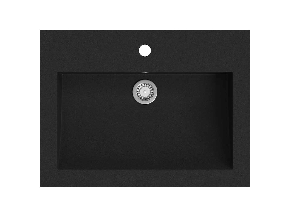 Basin, Basins Vidaxl Preto Granito (n/a)