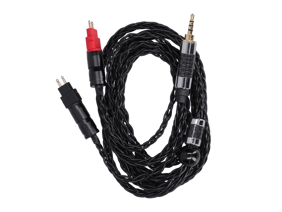 Cable de Audio Occ Plateado Balanceado para Sennheiser Hd600 Hd580 Hd650 de 2,5 Mm