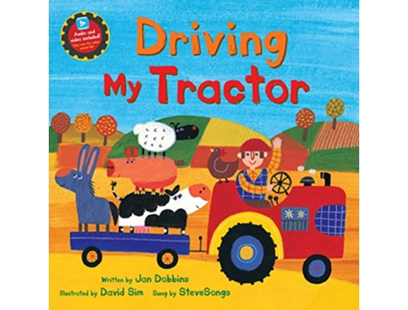 Livro Driving My Tractor de Jan Dobbins (Inglês - Capa Dura)
