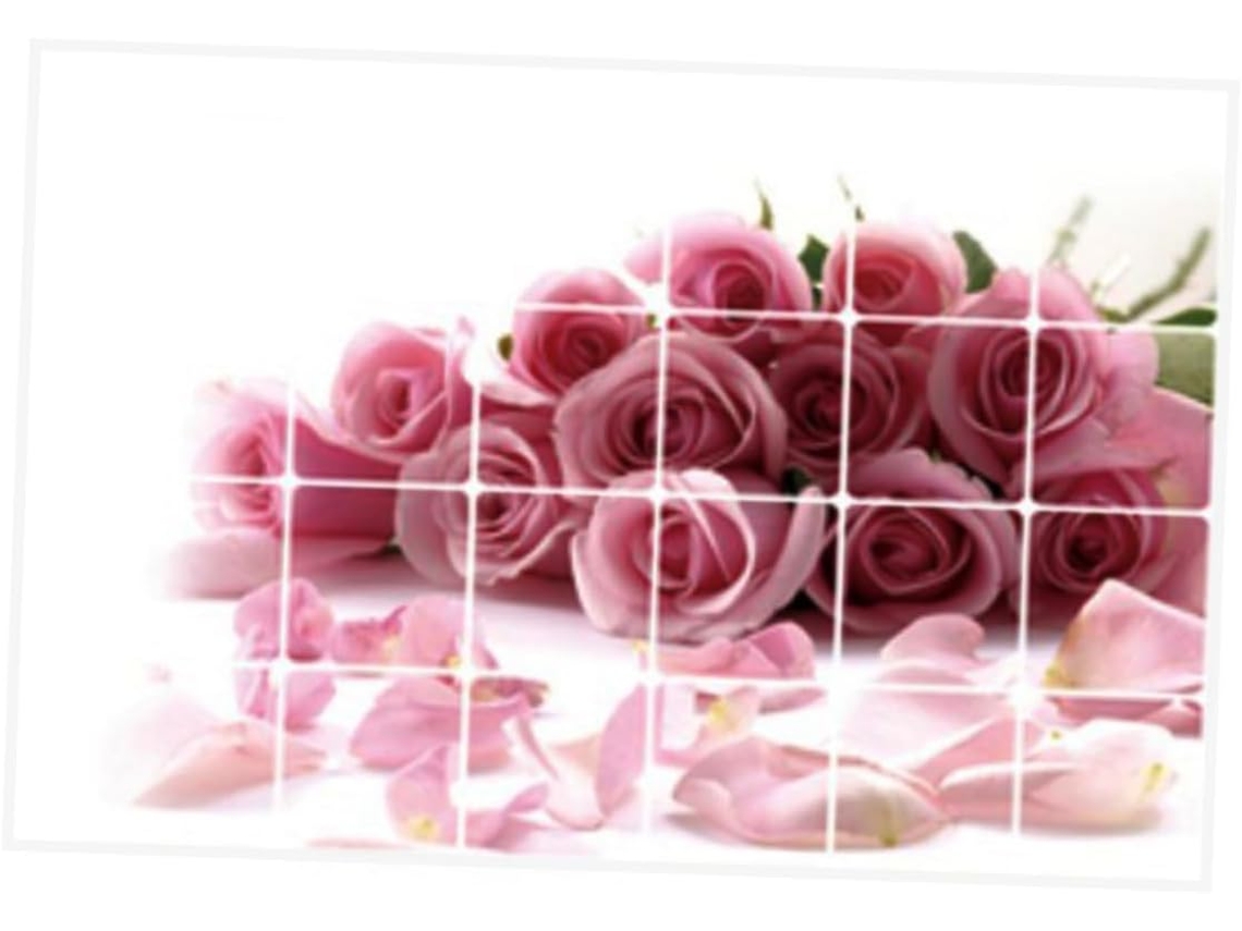 Adesivos Decorativos De Parede Vermelhos, Resistentes A Óleo E À Prova D'água.