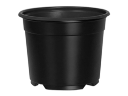 Vasos de Flores 200 Pcs Preto Ø15x12.5 Cm Plástico HARLANV1