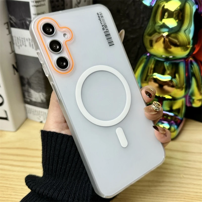 (branco, Galaxy A25) Capa Ultrafina E Fosca Para Celular