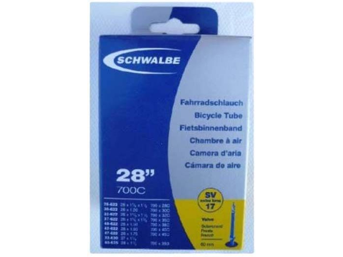 Câmaras de ar SCHWALBE Sc17 Presta 60 Mm (28´´)