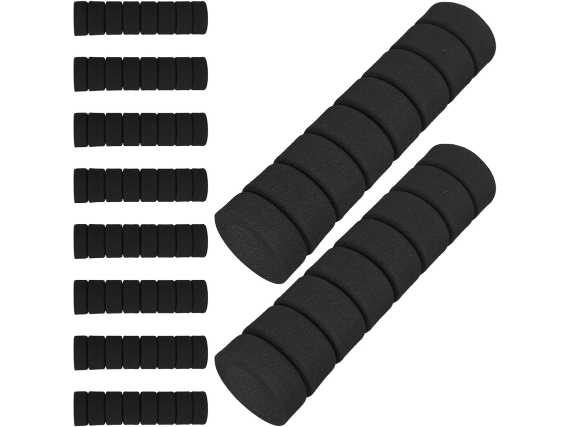 Conjunto De 10 Capas Protetoras Antiestáticas Para Maçanetas Portas, Em Eva Macio Preto, Para Maior Segurança E Proteção