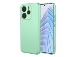 Capa Protetora Tkdaddy Para Xiaomi Redmi Note 14 5g Em Tpu Macio E À Prova De Choque, Verde Matcha