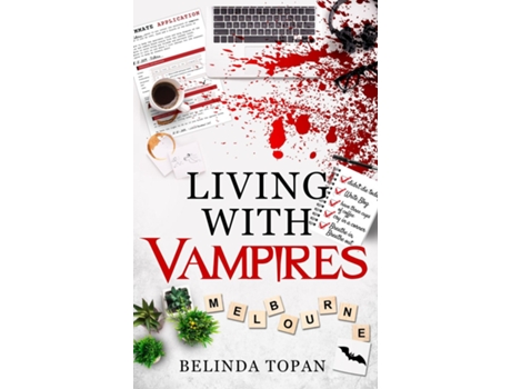 Livro Living with Vampires de Belinda Topan (Inglês)