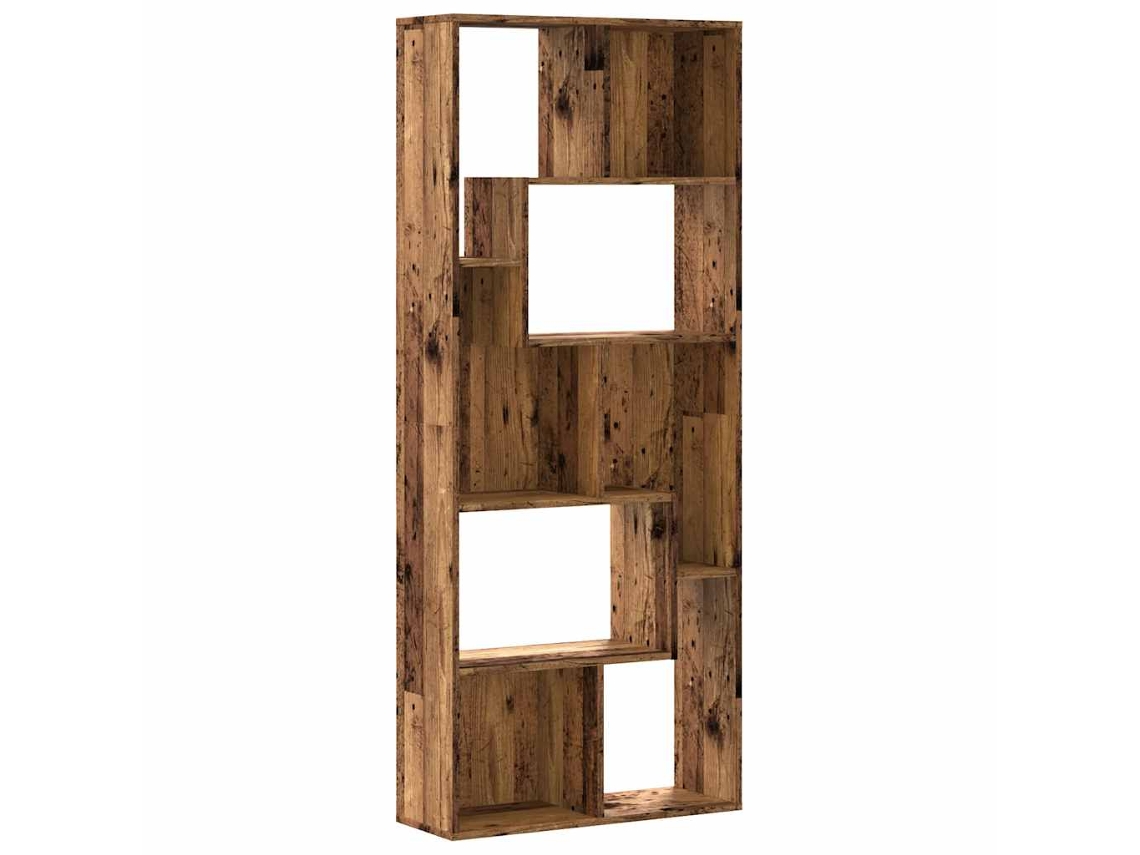 Bookcase, Bookcases Vidaxl Marrom Madeira Processada (n/a)