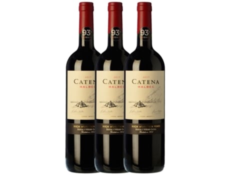 Vinho CATENA ZAPATA Catena Zapata Malbec Mendoza Crianza (0.75 L - 3 unidades)