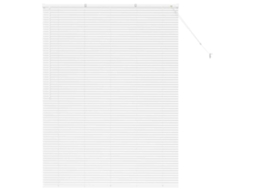 Conjunto 1 Persianas Venecianas Vidaxl Branco Alumínio (175 X 130 Cm)
