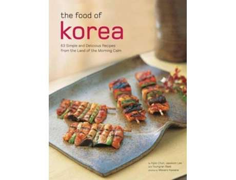 Livro the food of korea de injoo chun,jaewoon lee,youngran baek (inglês)