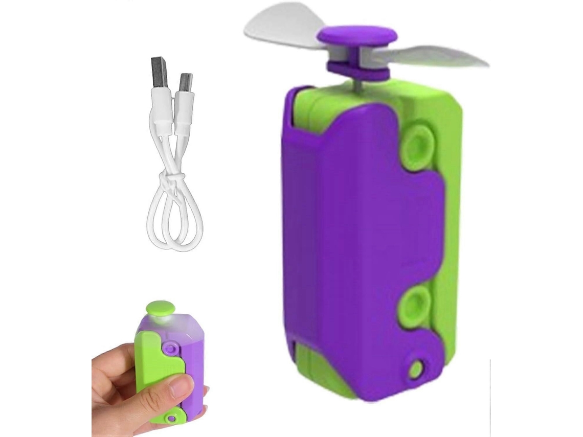 Ventilador Pessoal, De Mão, Mini Portátil, Dispositivo Resfriamento Portátil Recarregá Vel Para Viagens, Área Trabalho