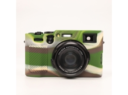 Capa para Fujifilm X100vi Acessórios de Câmera em Silicone À Prova de Choque CUICH (camuflagem)