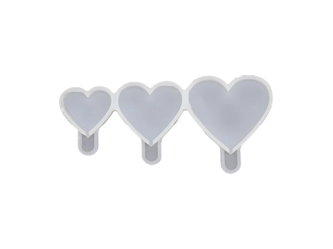 Moldes De Chocolate Anti Aderentes Feitos À Mão, Padrões Estrela/coração/círculo, Acessório Diy Panificação