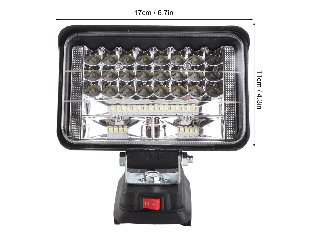 Laxiscreed Foco De Trabalho Led Com 2 Portas Usb, Portátil E Multifuncional Para Escritório