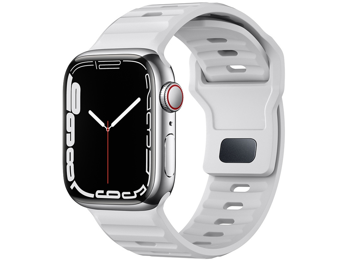 Bracelete Para Apple Watch 38/40/41/42mm Cinza Cuich