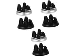 Suporte Giratório Para Celular Com Sistema De Navegação Veicular, 6 Peças.